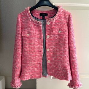 Pink blazer from JCrew.  Lightly worn.